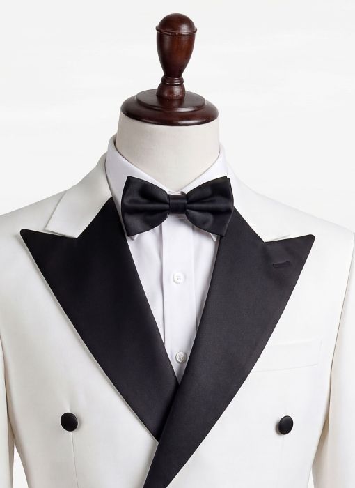 THUÊ TUXEDO MÀU TRẮNG VE NHỌN 6 CÚC 02 