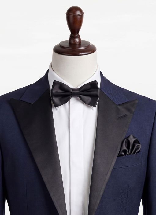 BỘ TUXEDO MÀU XANH VE NHỌN 