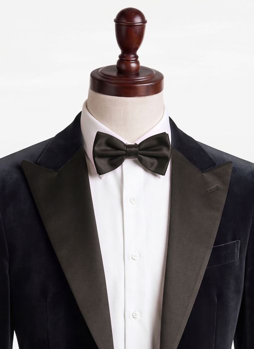 BỘ TUXEDO NAM MÀU NHUNG ĐEN 