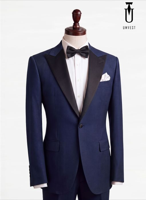 BỘ TUXEDO NAM MÀU XANH 01 