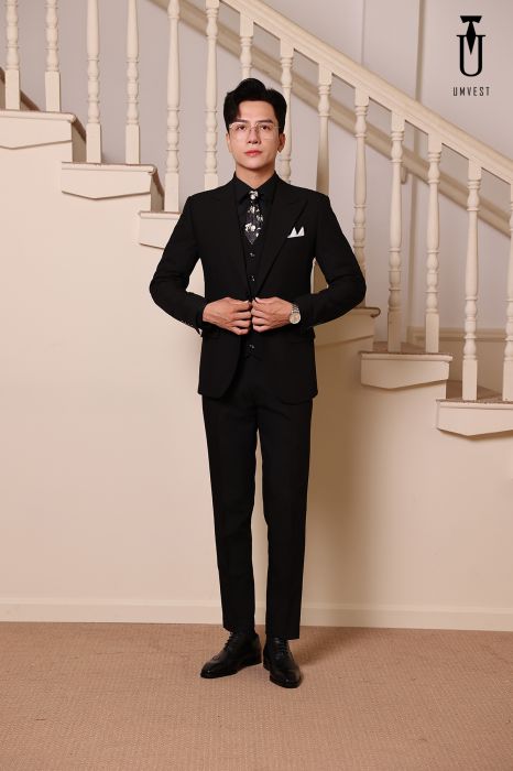 BỘ VEST SƠ MI ĐEN