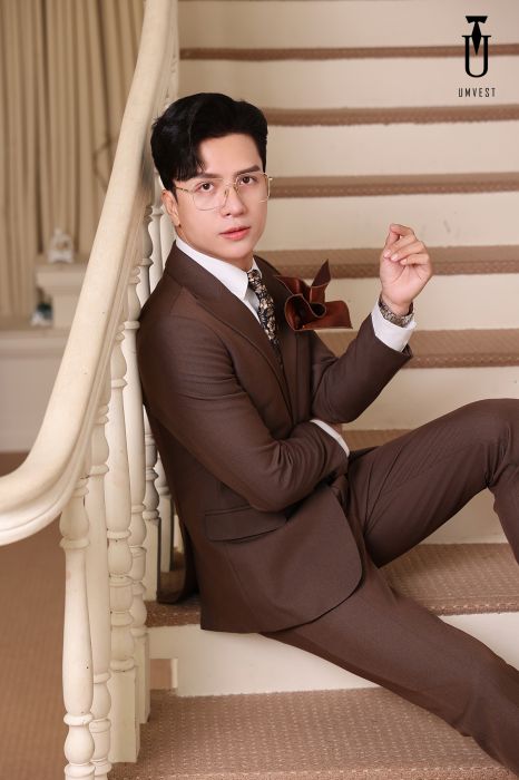 BỘ VEST NÂU ĐẬM 79