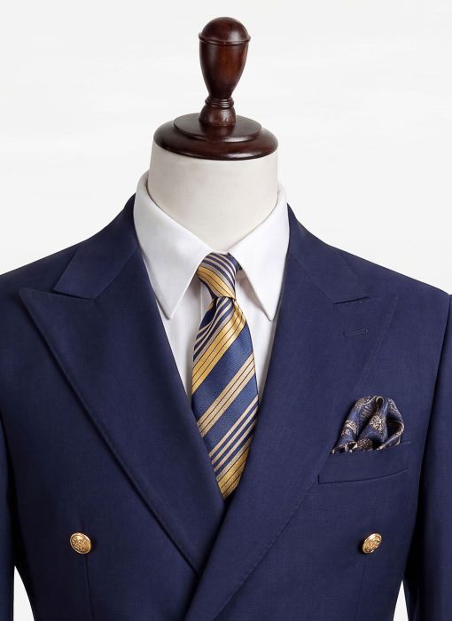 BỘ VEST NAM MÀU NAVY 6 CÚC 01 