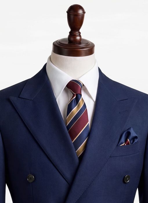 BỘ VEST NAM MÀU NAVY 6 CÚC 