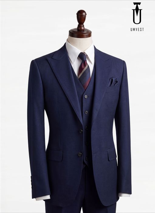 BỘ VEST NAM MÀU NAVY 879 