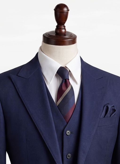 THUÊ VEST NAM MÀU NAVY 879