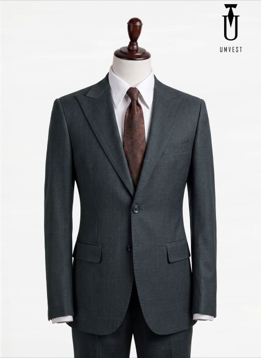 BỘ VEST NAM MÀU RÊU 