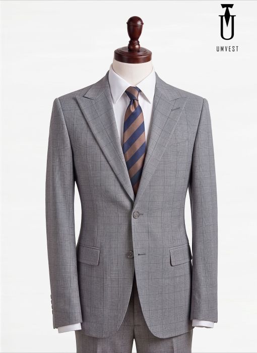 BỘ VEST NAM MÀU XÁM NHẠT