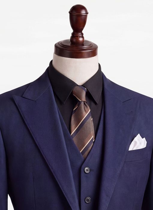 BỘ VEST NAM MÀU XANH 879 GHILE 03 