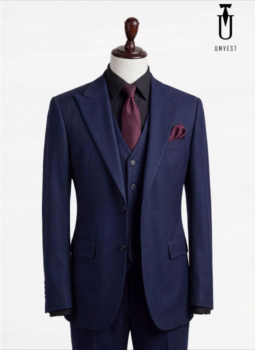 BỘ VEST NAM MÀU XANH ĐEN 