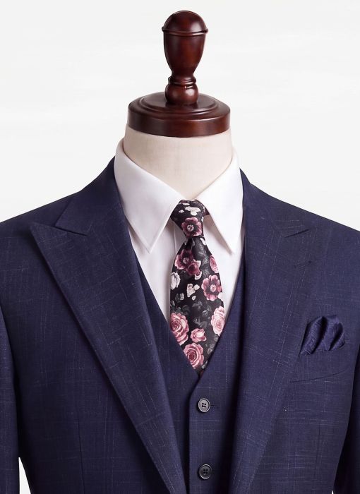 BỘ VEST NAM MÀU XANH ĐEN PHẨY 93  