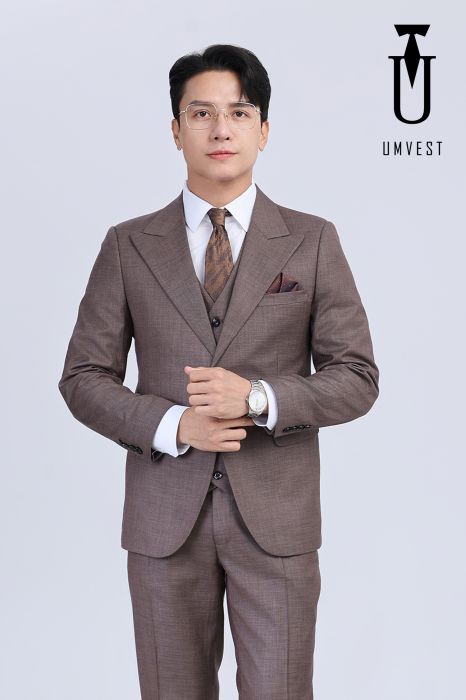 BỘ VEST NÂU