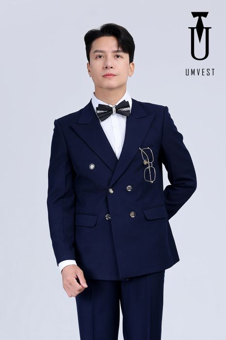 BỘ VEST XANH NAVY 6 CÚC