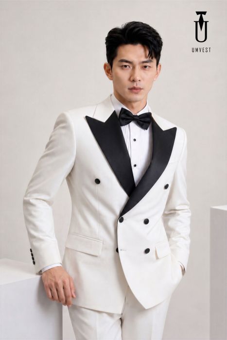 THUÊ TUXEDO UM TRẮNG 6C