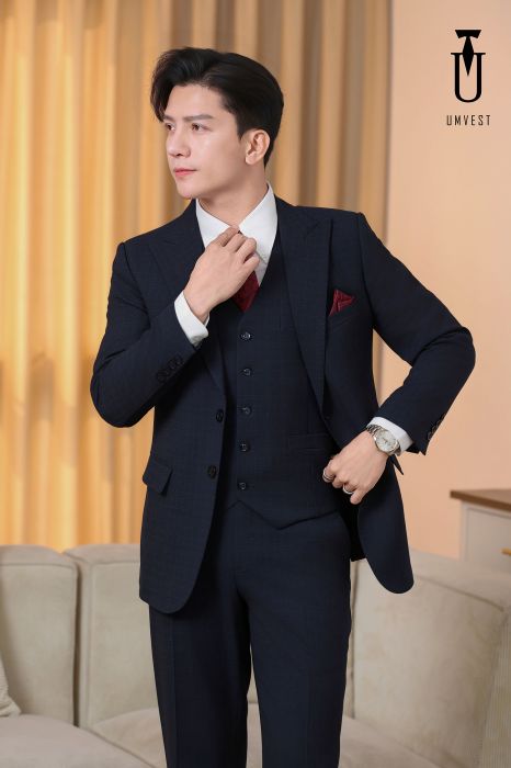 VEST NAM MÀU XANH ĐEN 509