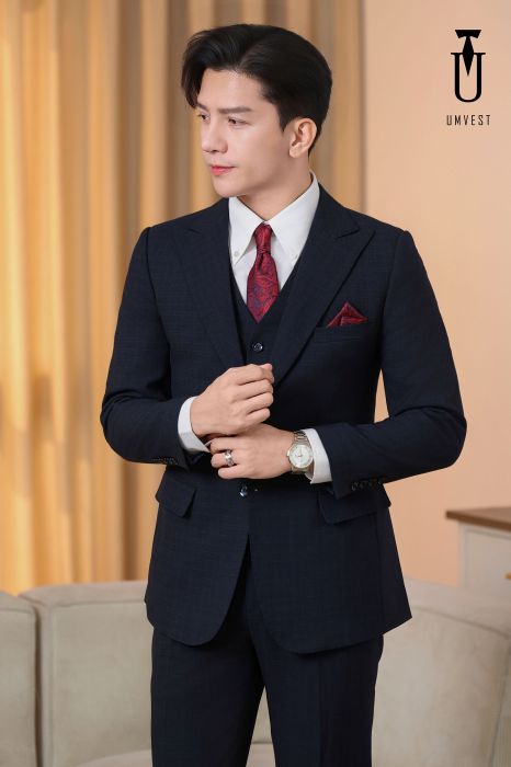 VEST NAM MÀU XANH ĐEN 509