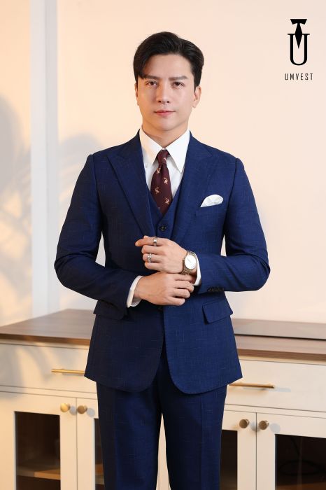 VEST NAM MÀU XANH DƯƠNG 96