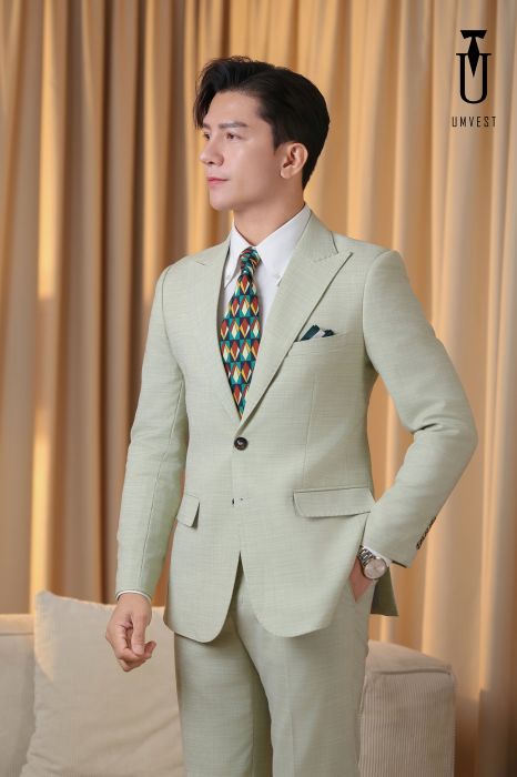 VEST NAM MÀU XANH LÁ NHẠT