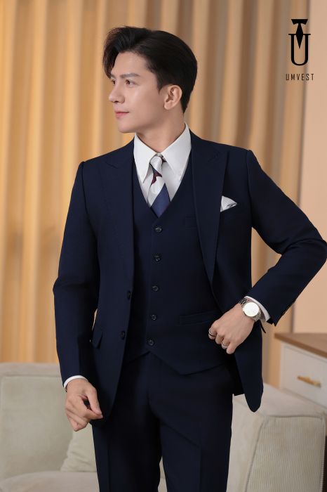 VEST NAM MÀU XANH NAVY