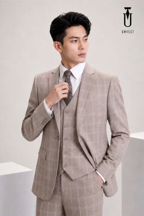 VEST UM CR HỒNG