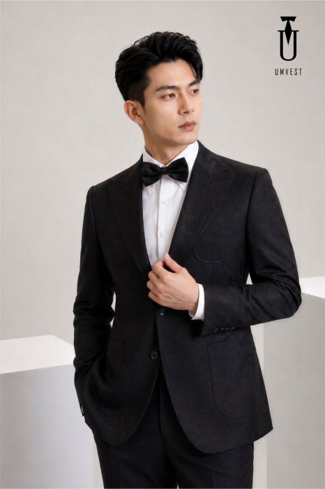 VEST UM ĐEN GẤM