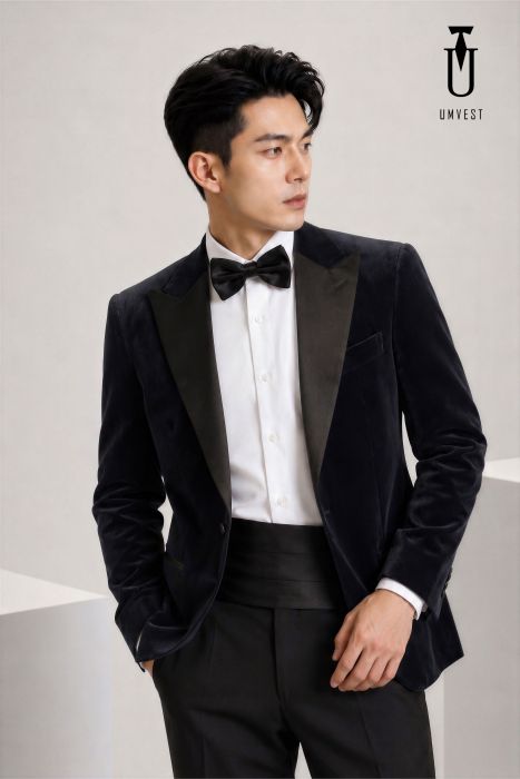VEST UM ĐEN NHUNG