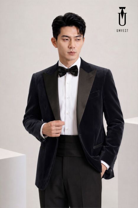 VEST UM ĐEN NHUNG