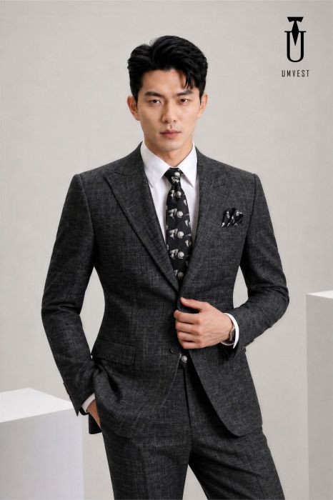 VEST UM ĐEN XƯỚC