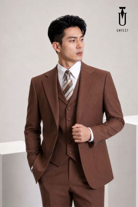 THUÊ VEST UM NÂU ĐẬM GL 02