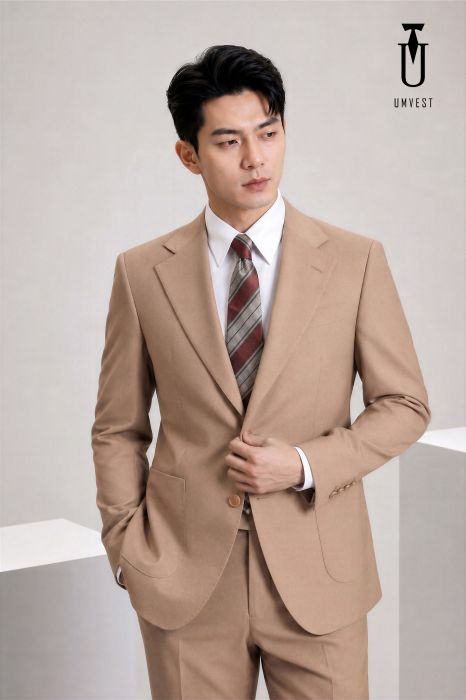 VEST UM NÂU NHẠT