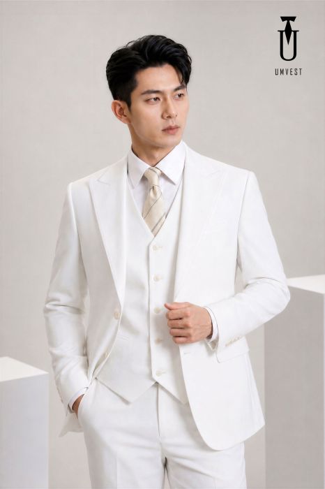 THUÊ VEST UM TRẮNG GL 02