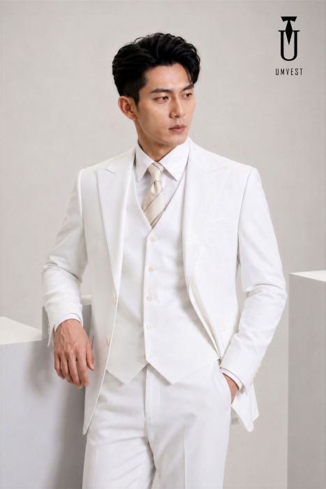 THUÊ VEST UM TRẮNG GL 02