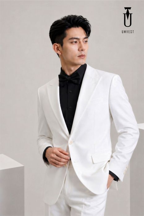 THUÊ VEST UM TRẮNG SM ĐEN