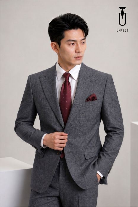 THUÊ VEST UM XƯỚC XÁM
