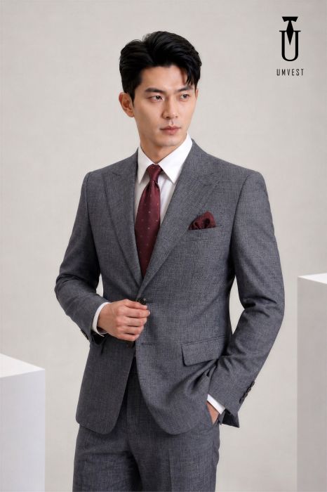 THUÊ VEST UM XƯỚC XÁM