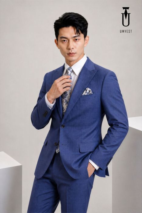 THUÊ VEST UM XANH SỌC