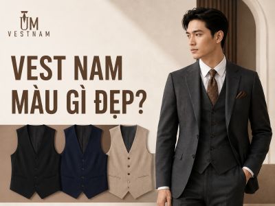 Vest Nam M&agrave;u G&igrave; Đẹp? C&aacute;ch Chọn M&agrave;u Vest Chuẩn Cho Nam Giới