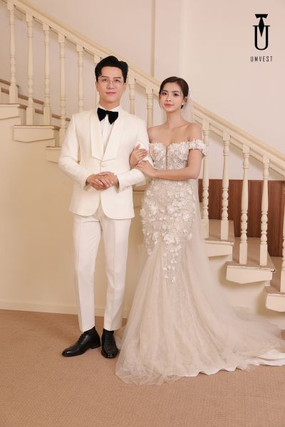 Những mẫu vest trắng cổ điển tại Umvestnam